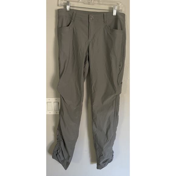 Kuhl Pants Women's 8 Long Trekr Cinch Cargo Outdoor Hiking Stretch 6235 - Picture 2 of 5